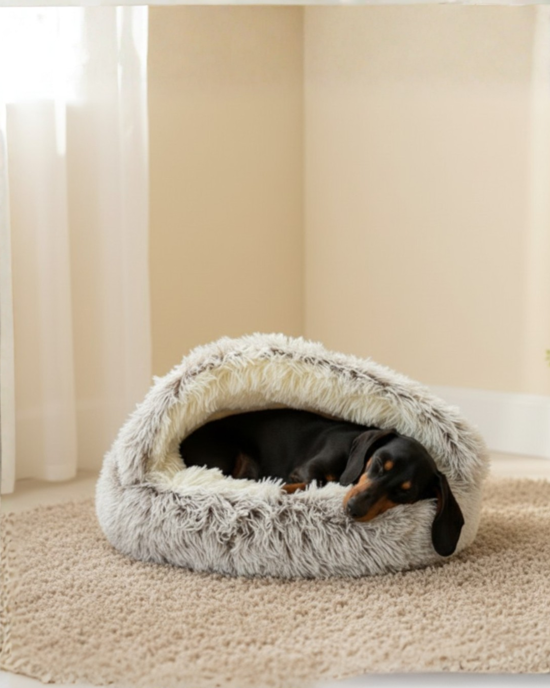 Soothe & Snuggle Cozy Pet Den