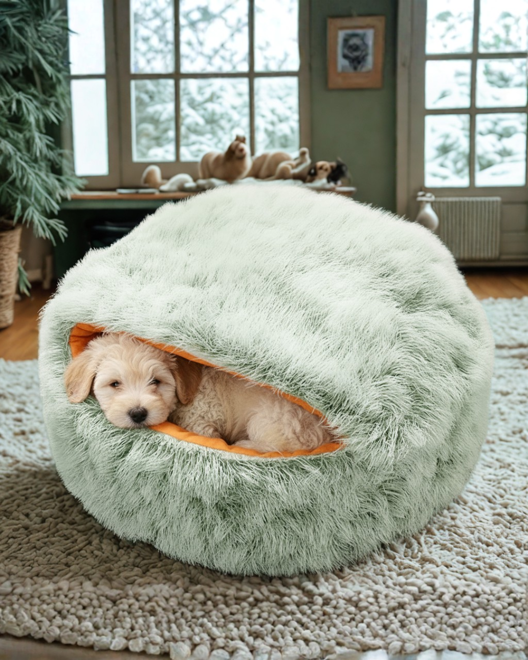 Soothe & Snuggle Cozy Pet Den