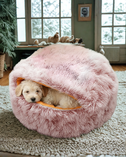 Soothe & Snuggle Cozy Pet Den