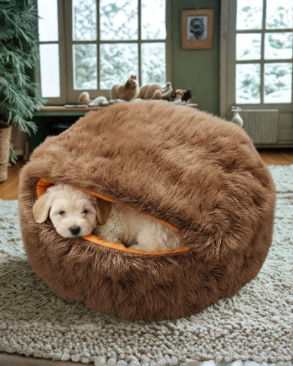 Soothe & Snuggle Cozy Pet Den