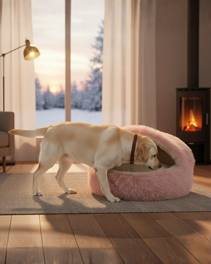 Soothe & Snuggle Cozy Pet Den