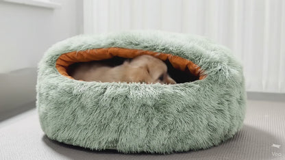 Soothe & Snuggle Cozy Pet Den